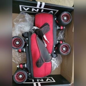 VNLA Red Roller Skates for Men